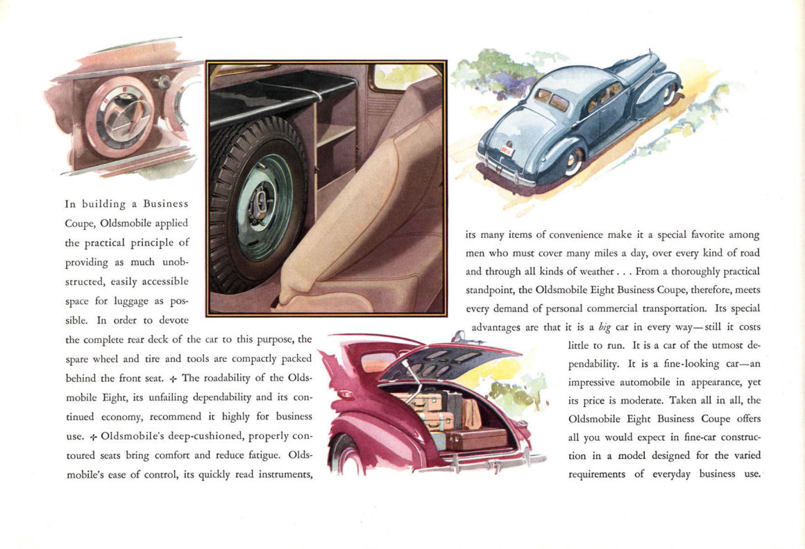 1937 Oldsmobile Eight Brochure Page 2